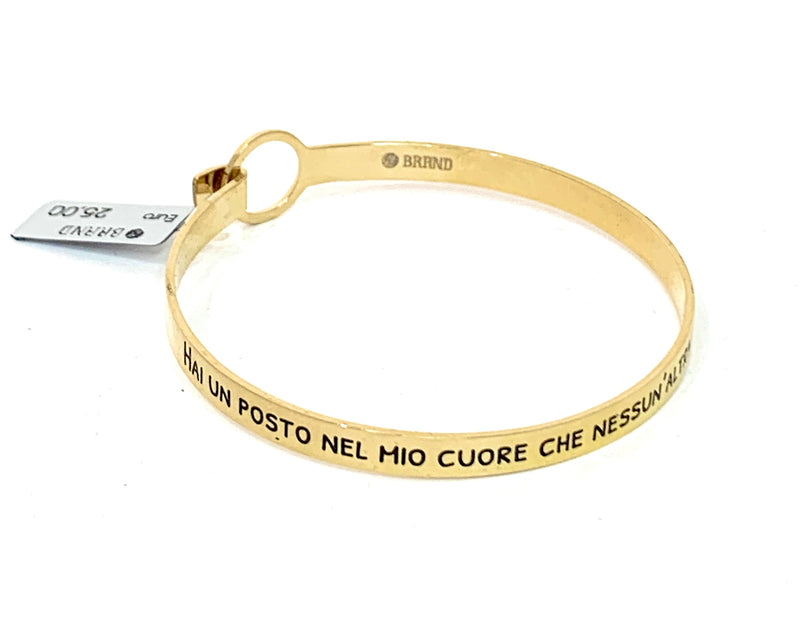 Bracciale Manetta Frase