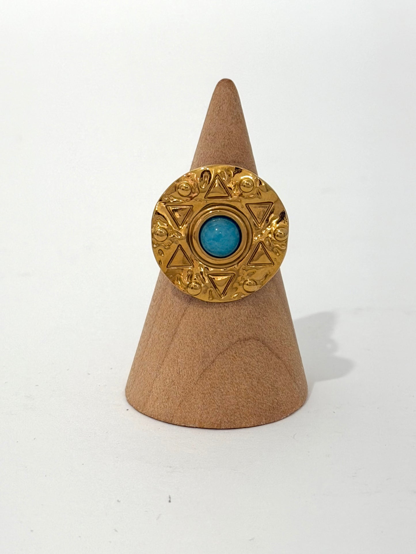 Anello turchese Gold