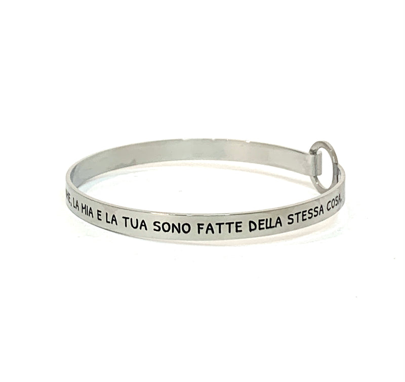 Bracciale Manetta Frase 1